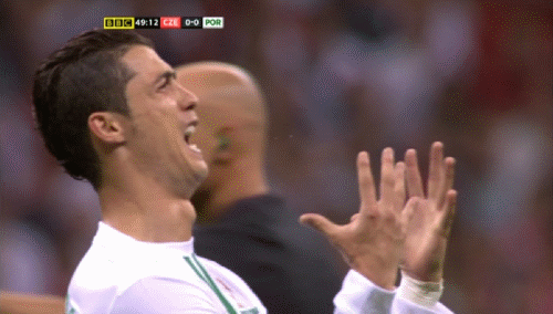 sad Ronaldo