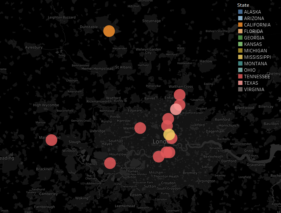 2.3 greater london area only